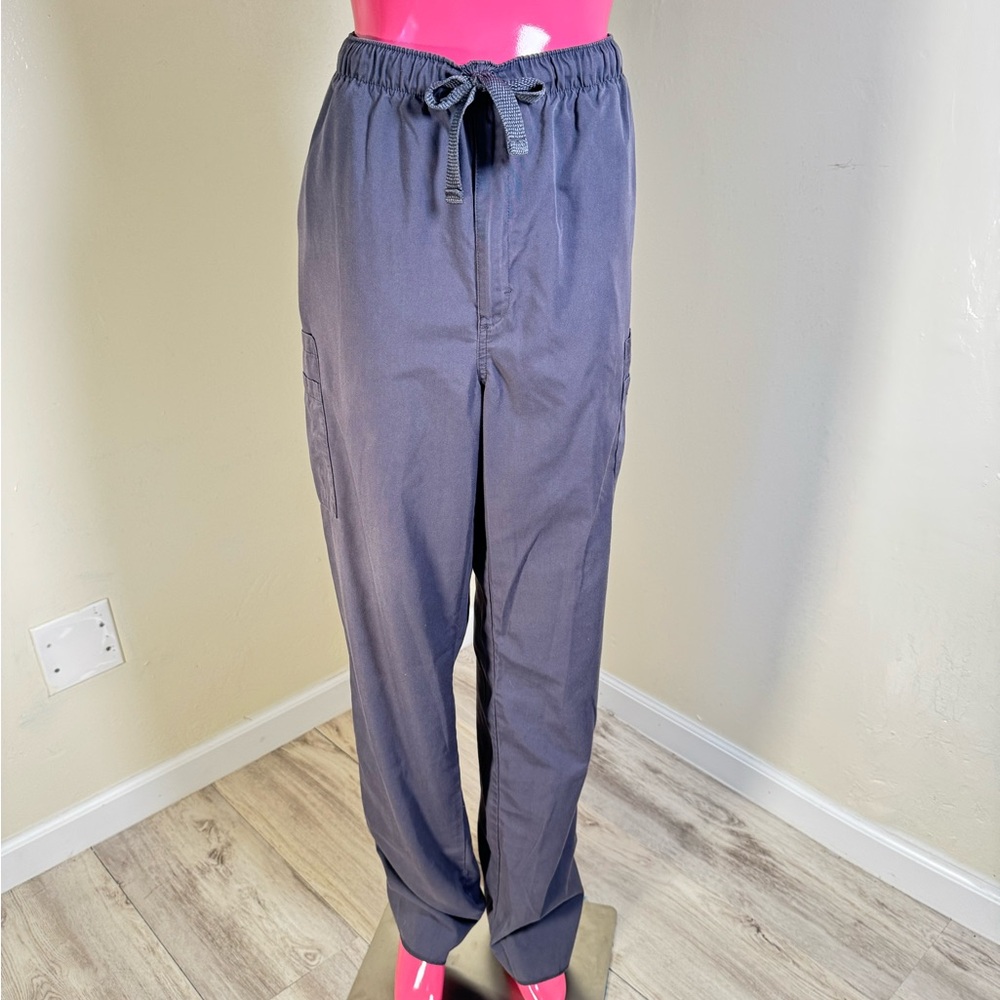 Cherokee Workwear Women’s Scrub Pants Gray Size M Drawstring